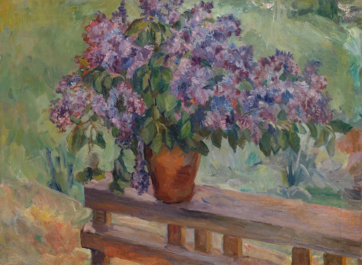 Still Life with Lilacs 1920s
