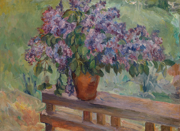 Still Life with Lilacs 1920s