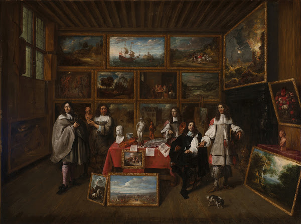 A Picture Gallery between 1660 and 1670