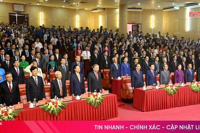Hà Tĩnh kỷ niệm 120 năm Ngày sinh Tổng Bí thư Hà Huy Tập - Báo Hà Tĩnh