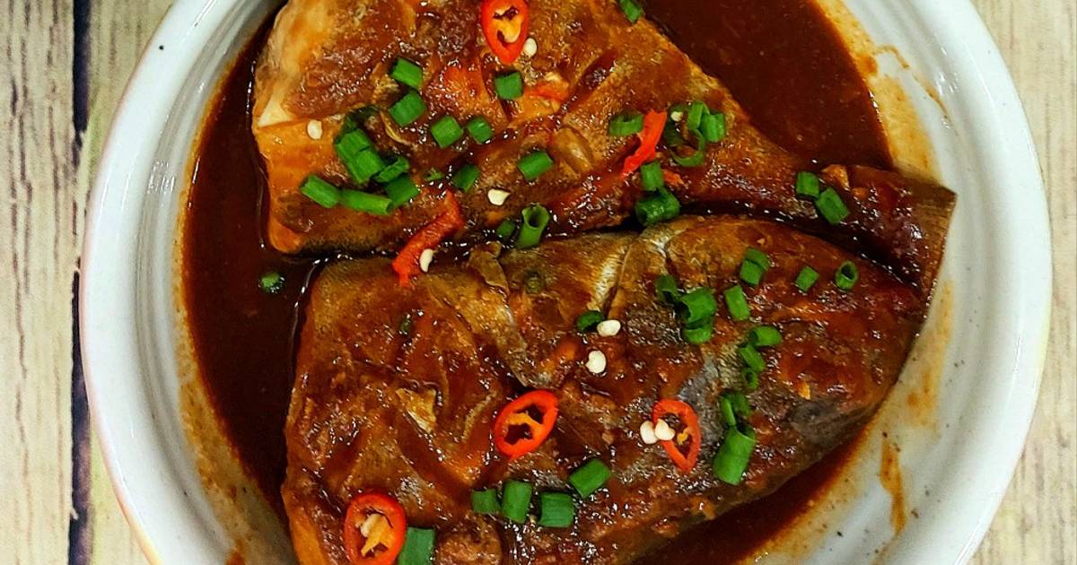 Cá mím kho tương miso