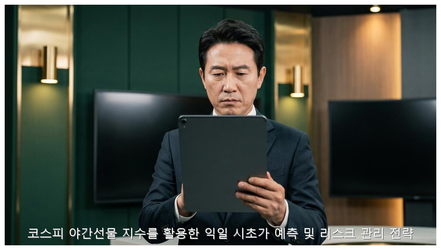 코스피 야간선물 지수를 활용한 익일 시초가 예측 및 리스크 관리 전략 핵심 안내 및 분석 인포그래픽 (2)