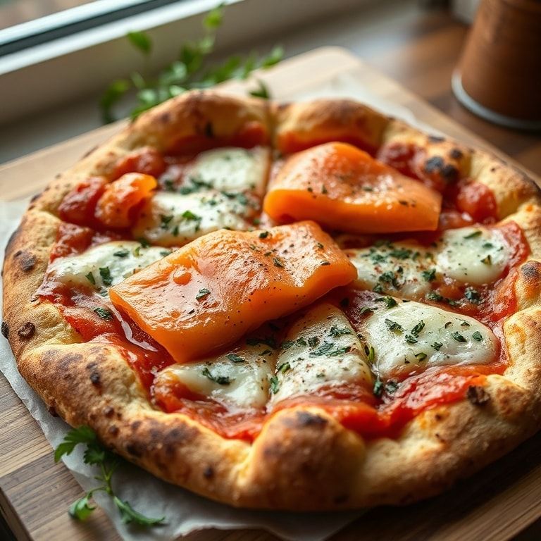 Savory Smoked Salmon Pizza: An Elegant Brunch Delight – Easy Homemade Brunch