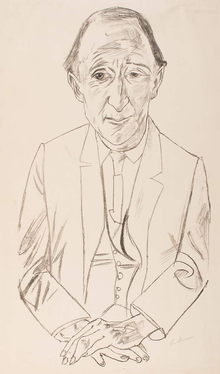Portrait of the Composer Frederik Delius 1922