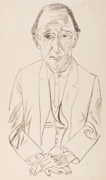 Portrait of the Composer Frederik Delius 1922