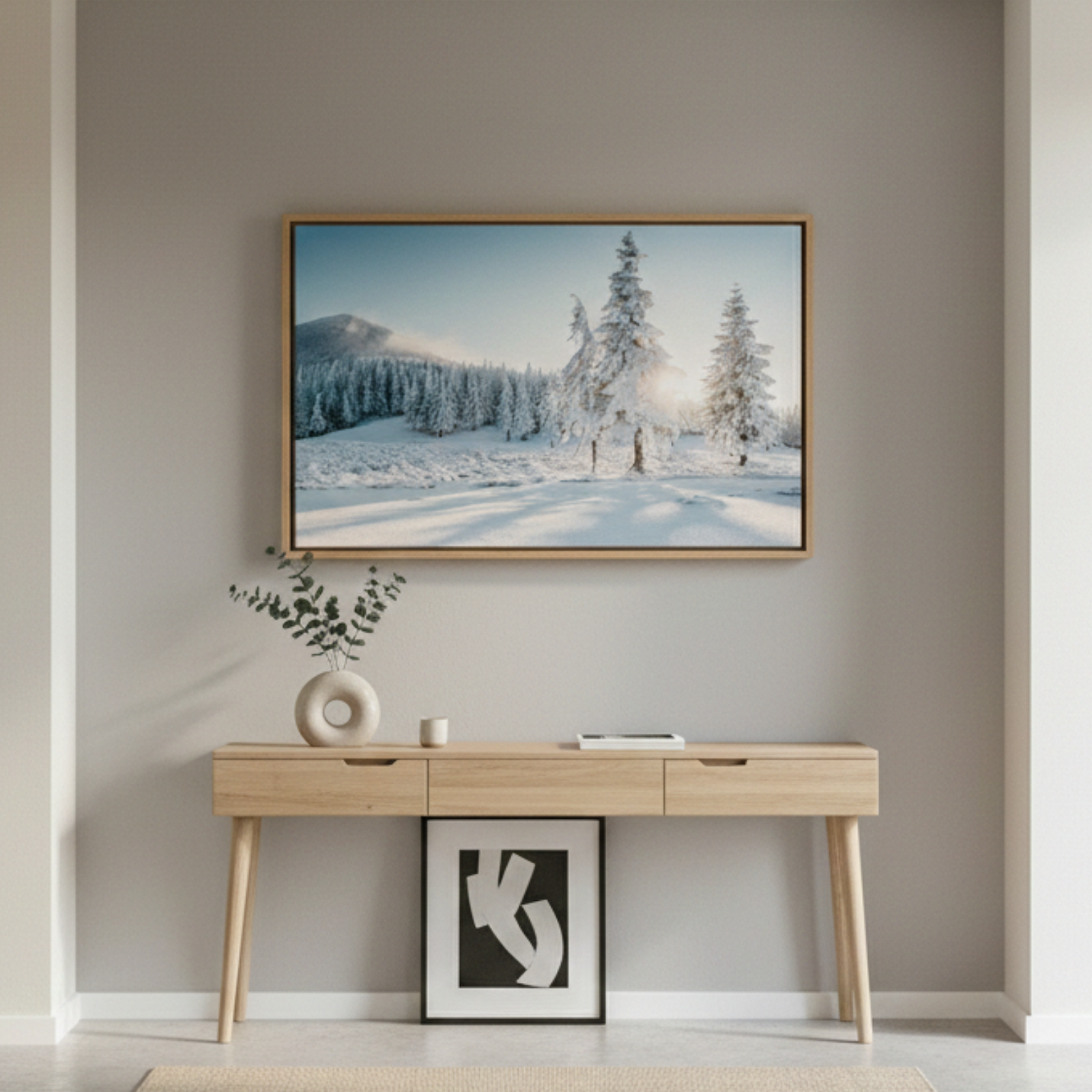 Winter Whisper Canvas Prints | Serene Snowscapes - Image 2