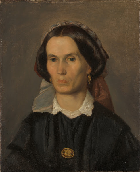 Portrait of Joanna Dziubandowska 1860