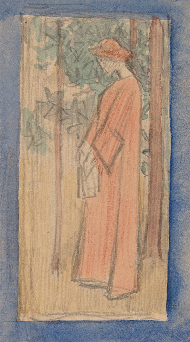 Study for a Panel V 1890 1897