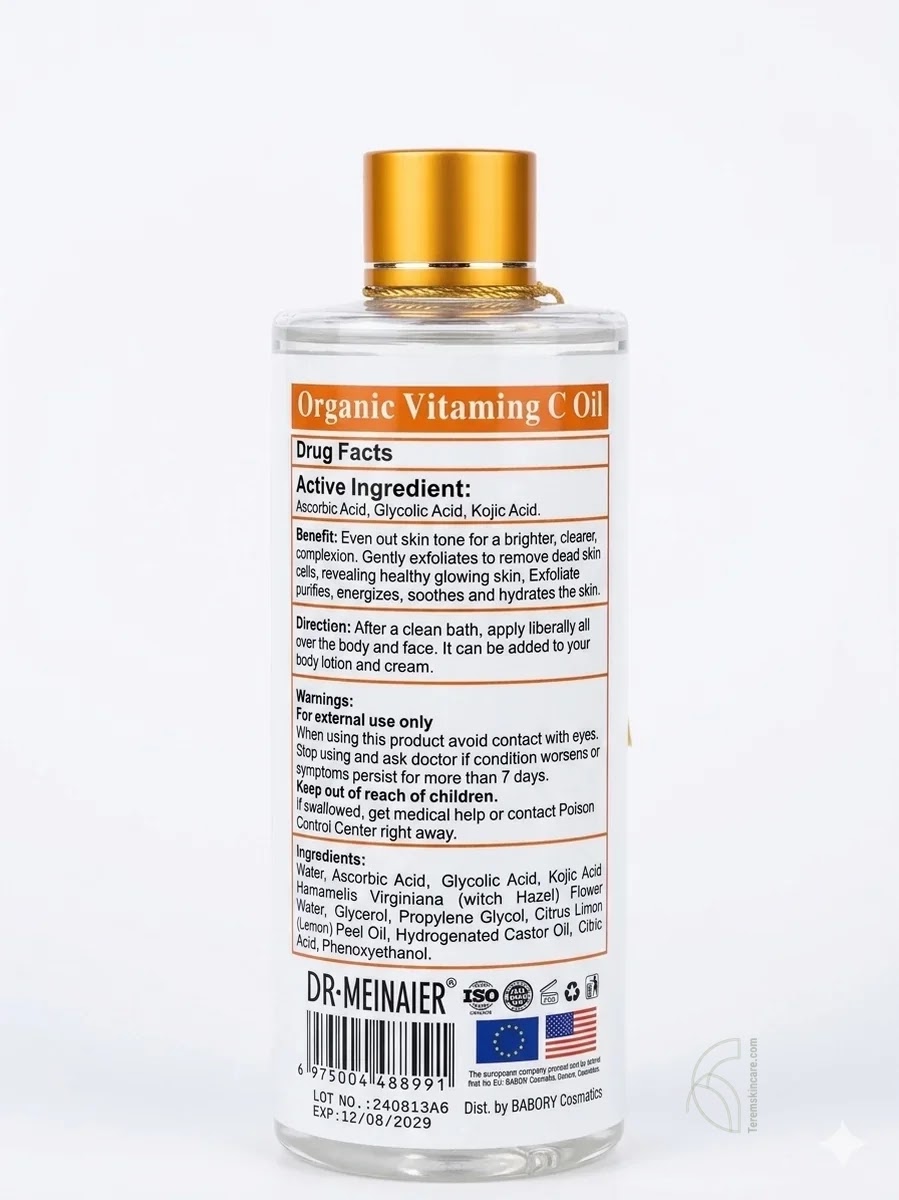 Dr Meinaier Organic Vitamin C Oil