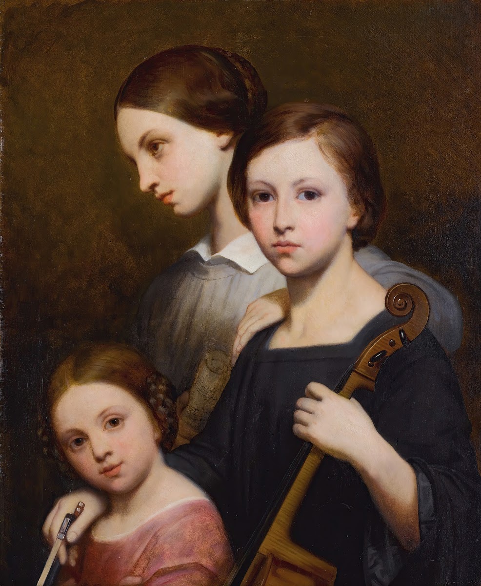 Portrait of René Cécile and Louise Franchomme