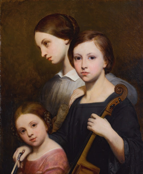Portrait of René Cécile and Louise Franchomme