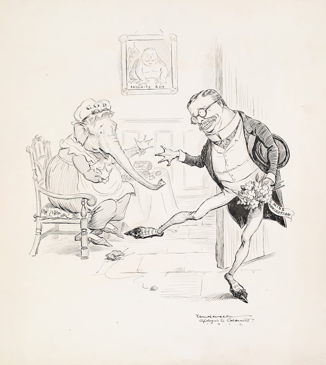 A frog he would a  wooing go 1912