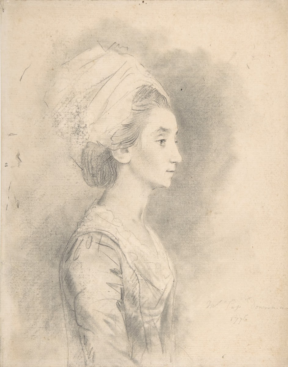 Mrs Downman sister in law of the artist 1776