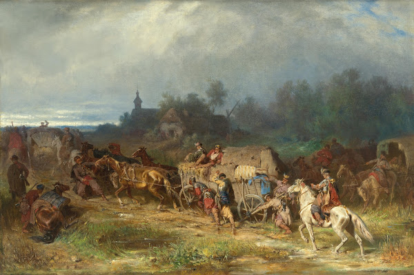Returning Home Patient Transport Polish Camp 1865