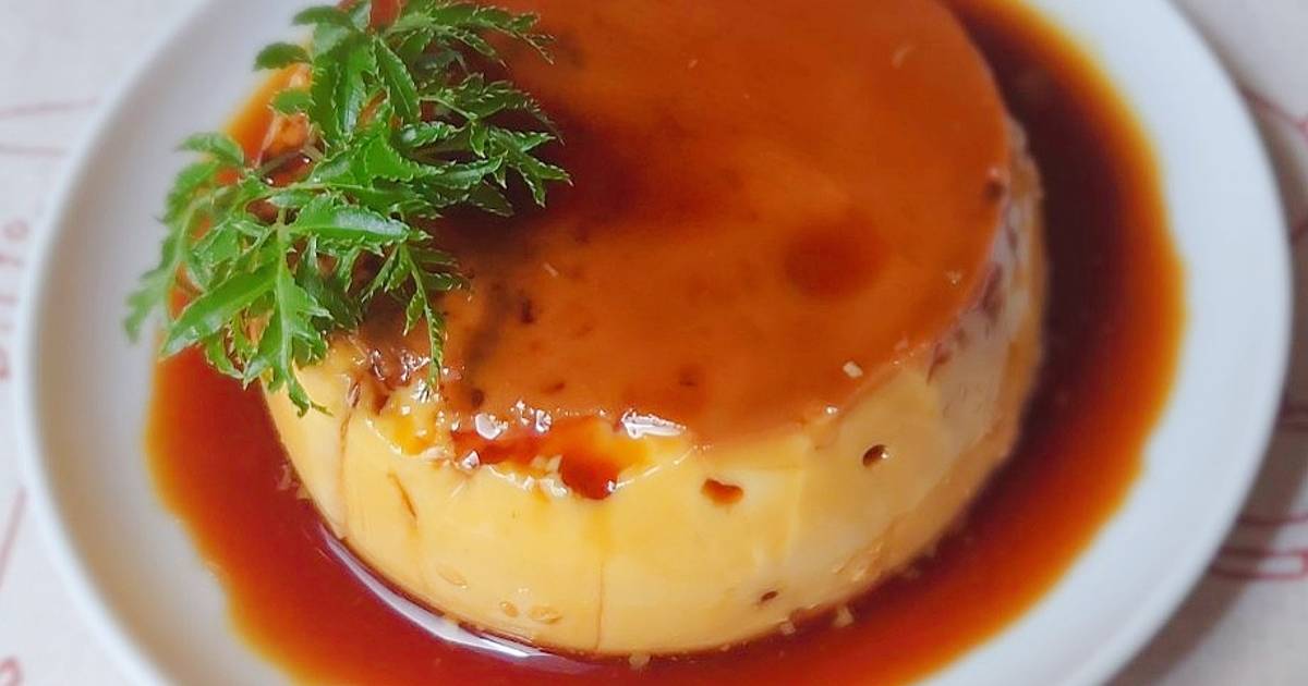 Làm bánh FLAN với lò vi sóng