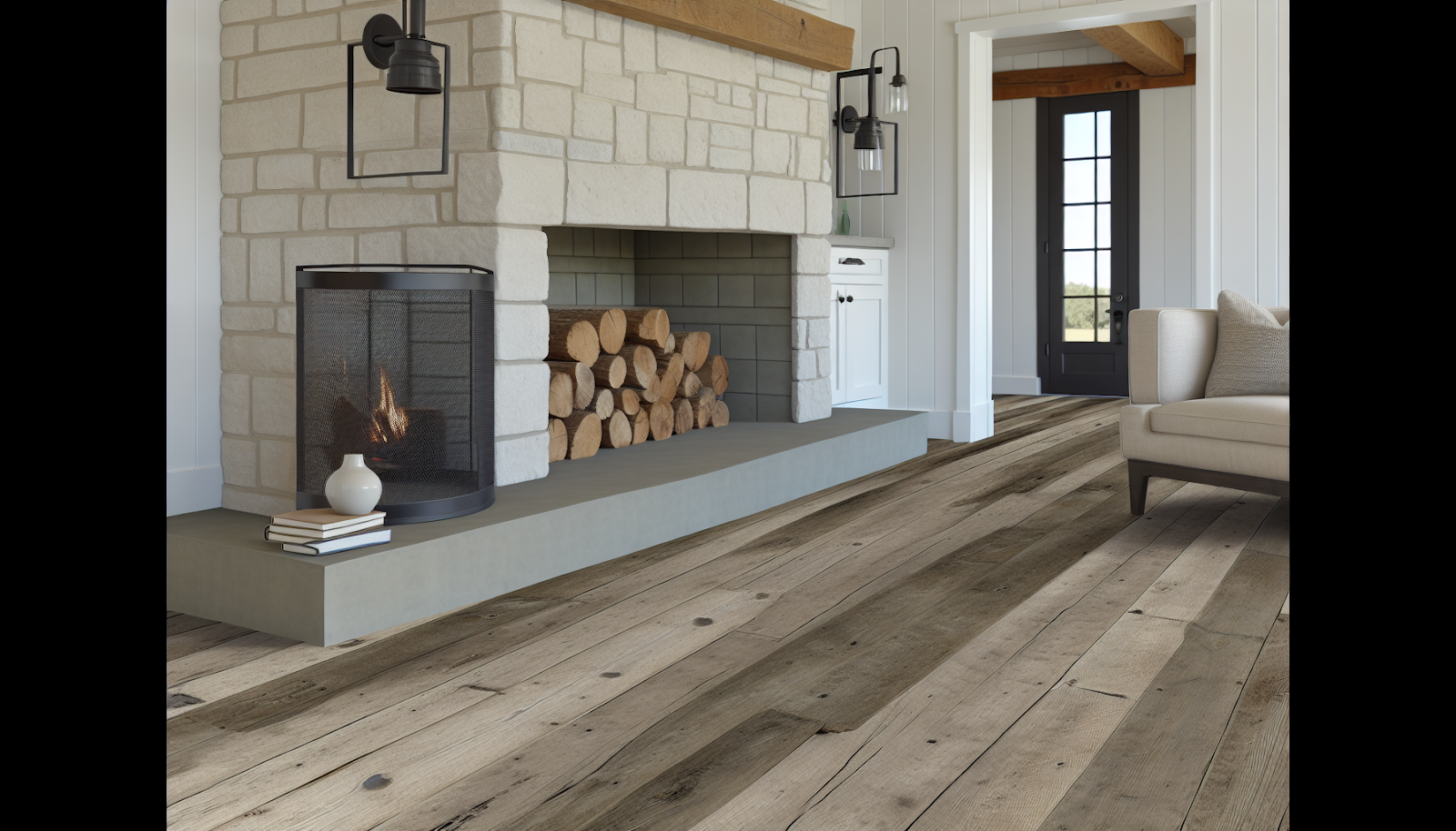 Reclaimed Barn Wood Flooring in Farmington, MN