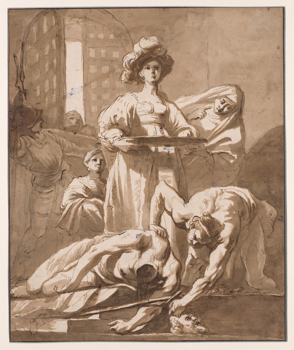 Salome With The Head Of John The Baptist C 1650