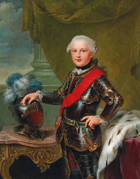 Portrait Of Duke Carl II August Of Pfalz Zweibrücken As Hereditary Prince Of Bav