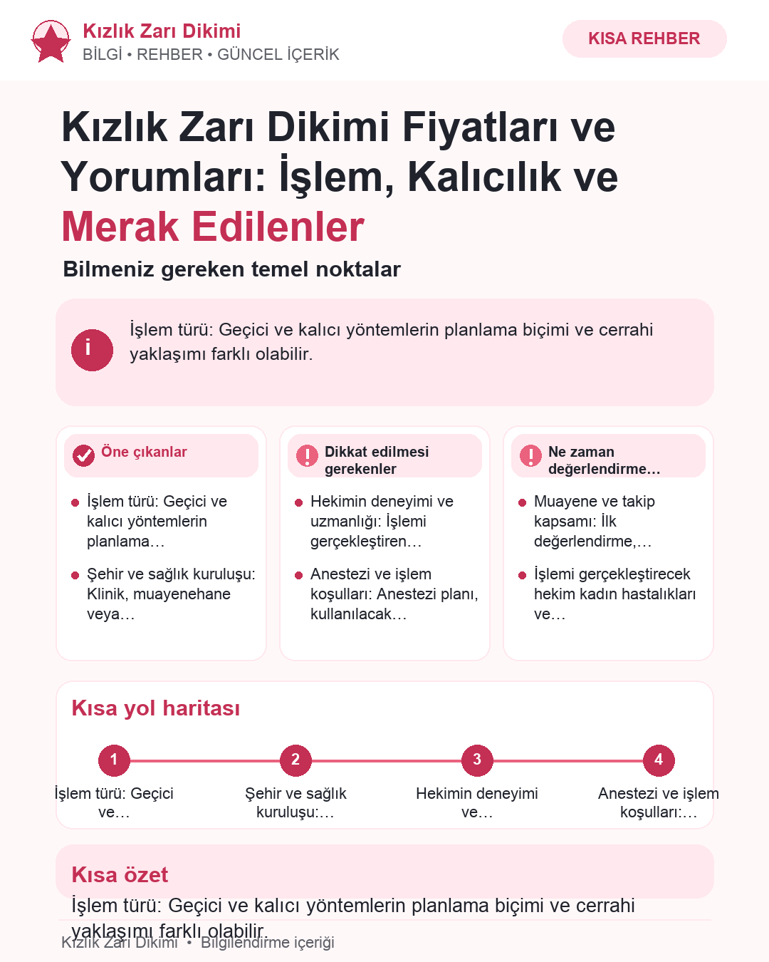 Kızlık Zarı Dikimi Fiyatları ve Yorumları: İşlem, Kalıcılık ve Merak Edilenler