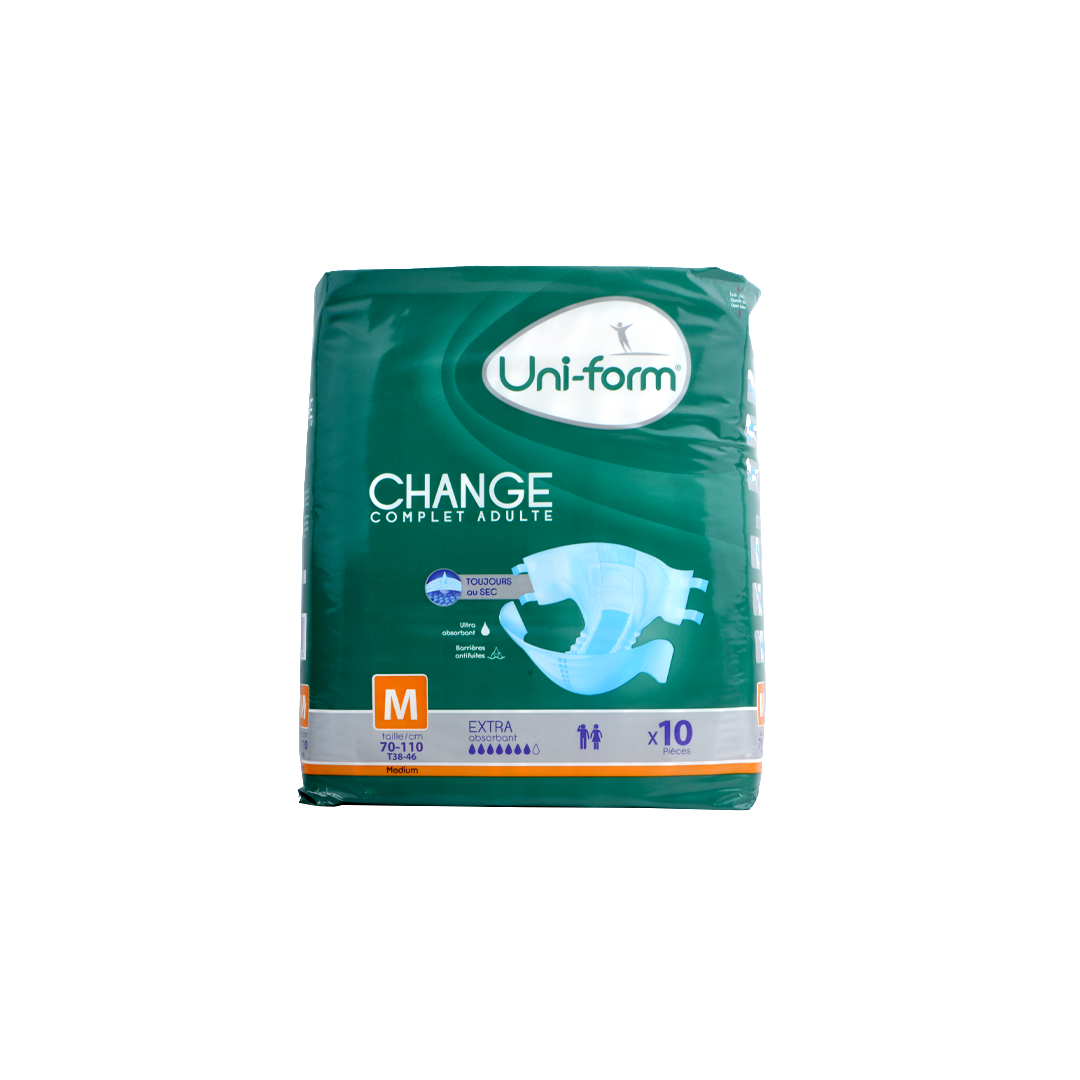 COUCHE ADULTE UNIFORME MEDIUM CULOTTE B/10