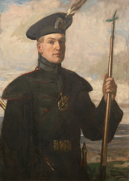 Sir Patrick Ford in the uniform of a Royal Archer 1908