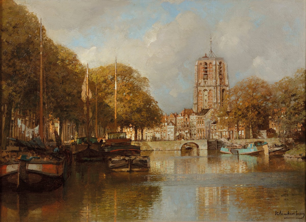 A View Of Leeuwarden With The Oldenhove