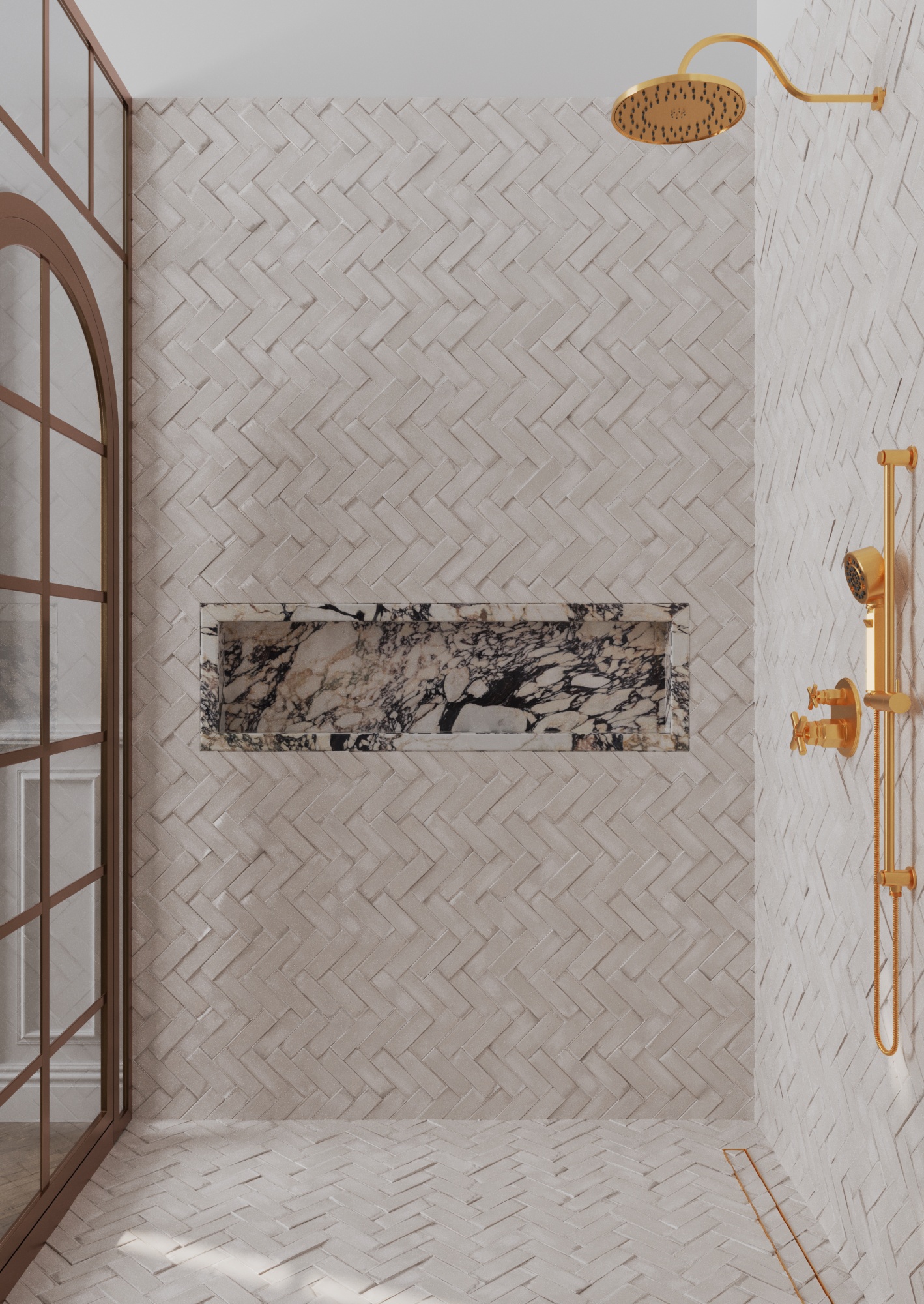 Primary Shower Detail