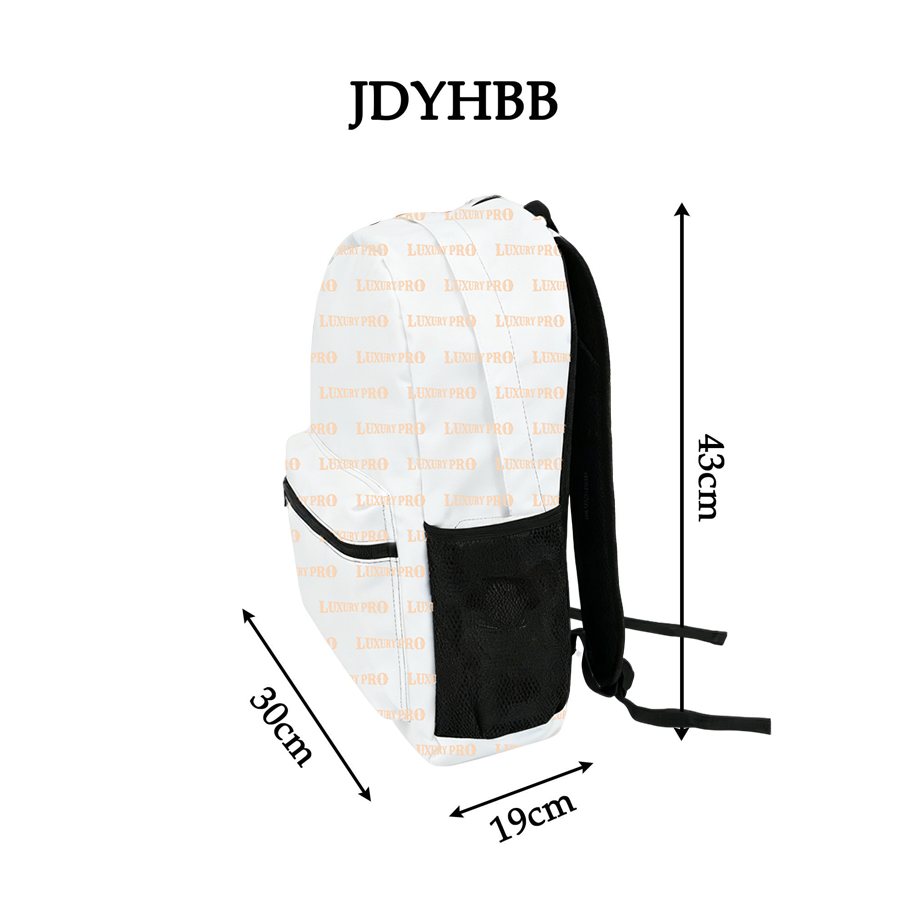 Strap Printed Backpack
