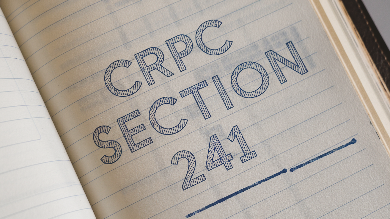 CrPC Section 241 – Summons for Appearance in Summons Cases