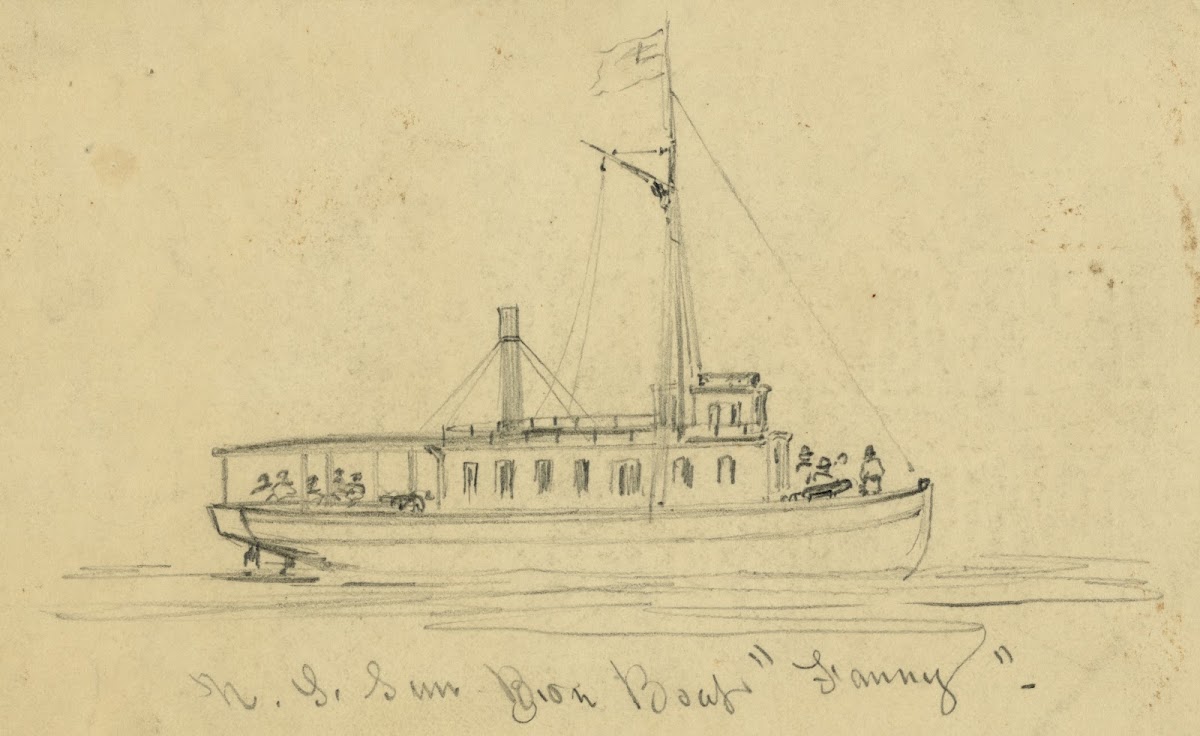US Gun Boat Fanny 1860 1865