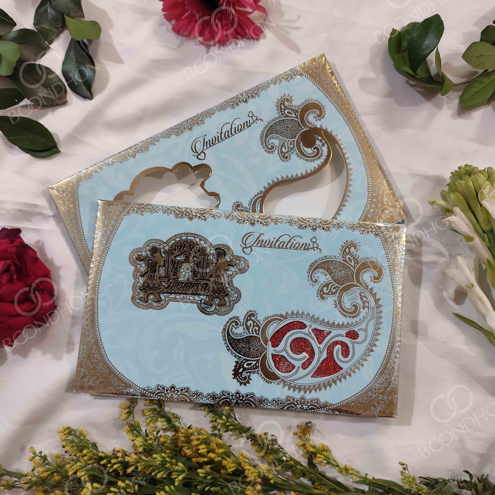 Affordable wedding card design AFF-015 - BOONDHON Manikganj