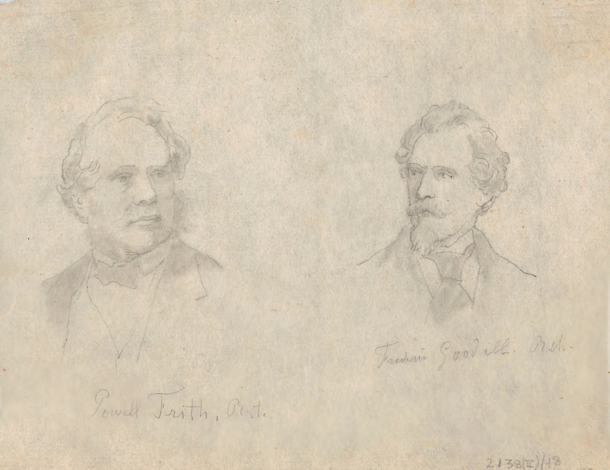 The Painters William Powell Frith and Frederick Goodall