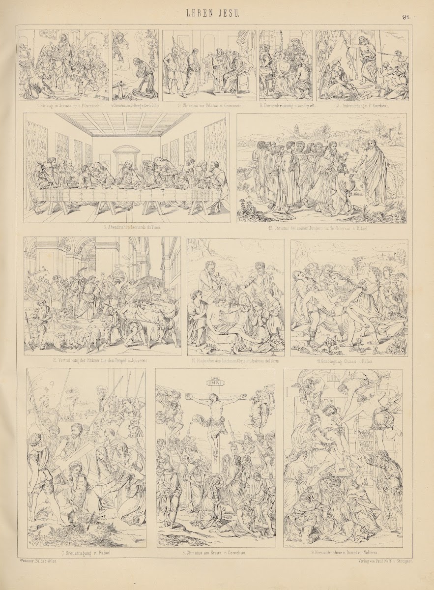 Bilder Atlas zur Weltgeschichte Pl090 1881