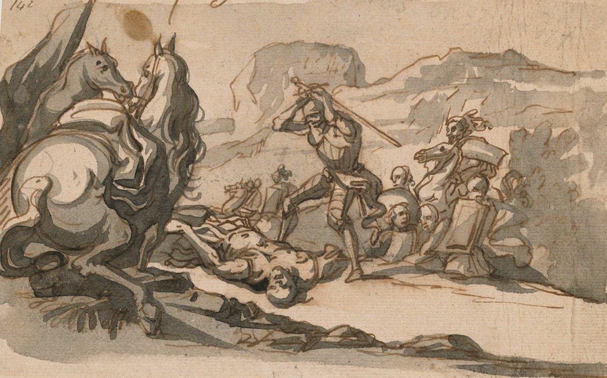 Battle Scene 16th 17th century