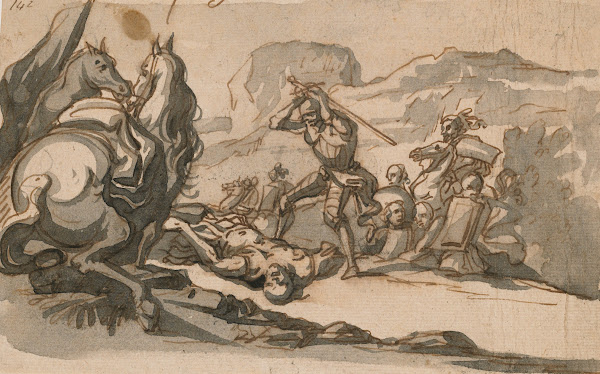 Battle Scene 16th 17th century