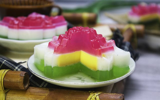 Bánh Trung Thu Rau Câu Nhân Flan