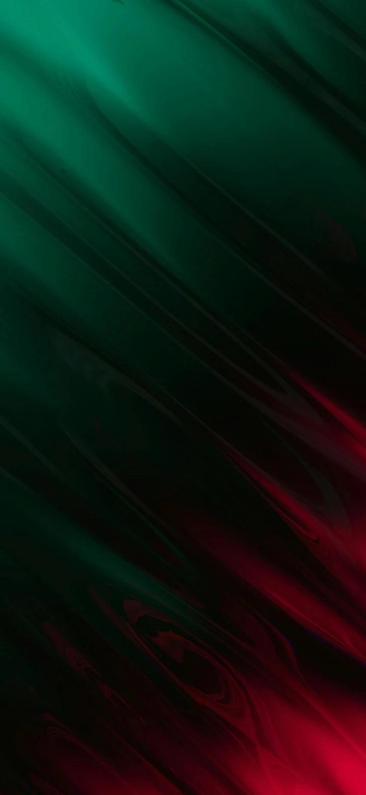Dark Green And Red Waves - Digital Art Full HD iPhone Wallpaper (1320x2868)