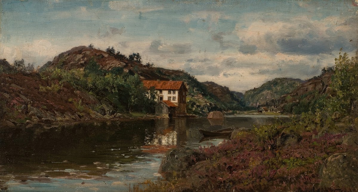 Hovenkilen ved Mandal 1912