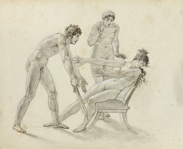 Hermione Rejecting Orestes c 1799