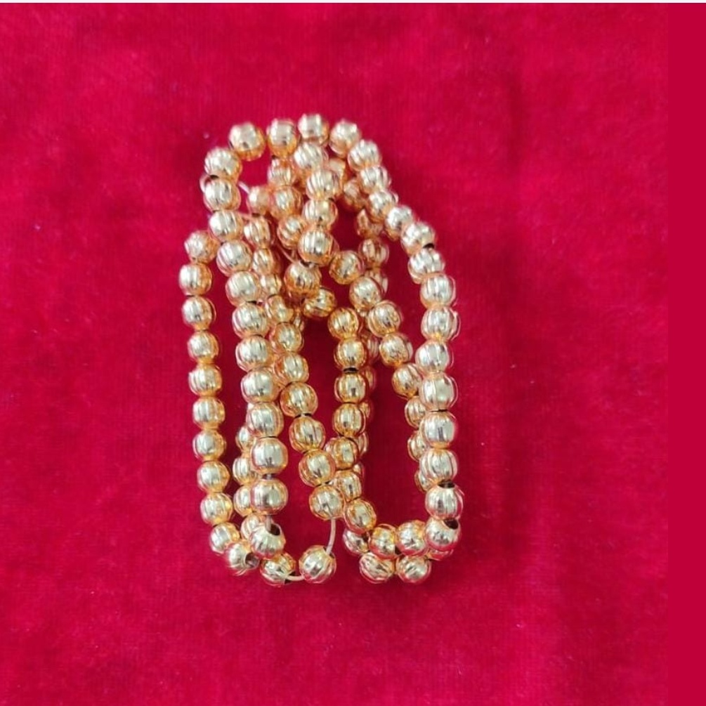 6 mm kharbuja gold plated-1 line