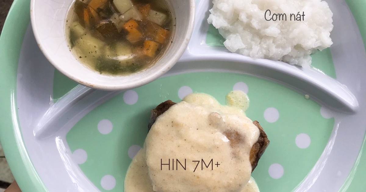 Cá basa áp chảo sốt kem