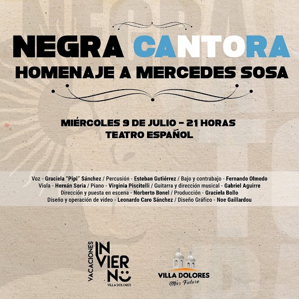NEGRA CANTORA