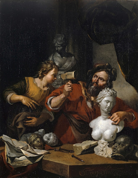 A Sculptors Studio 1680