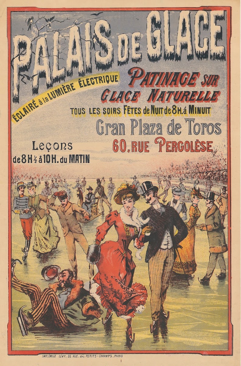 Palais de Glace Patinage sur glace naturelle 1890