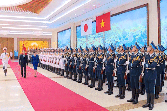 Thủ tướng Lê Minh Hưng chủ trì lễ đón chính thức Thủ tướng Nhật Bản Takaichi Sanae - Báo Sài Gòn Giải Phóng