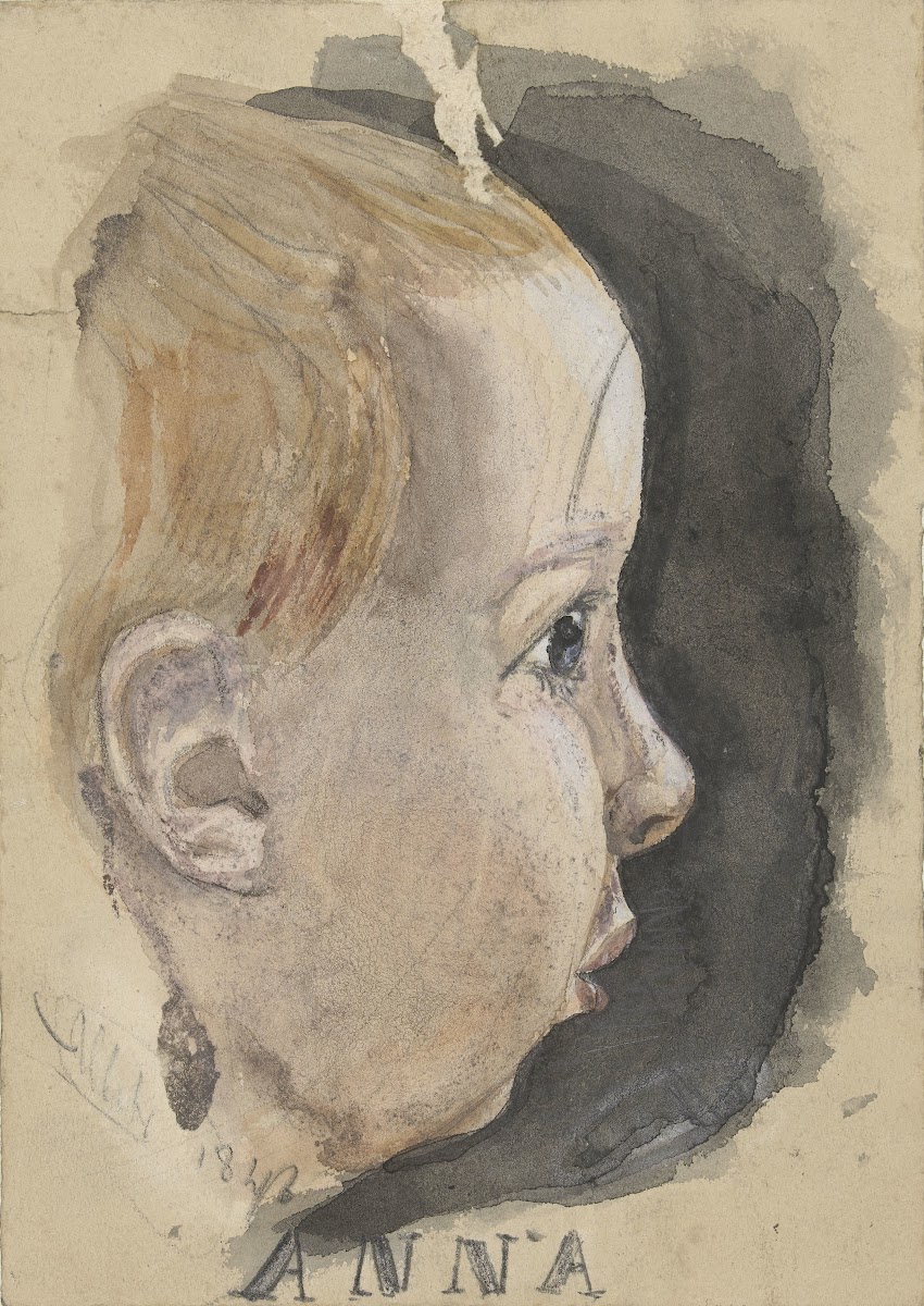 Portret van Anna Allebé 1846