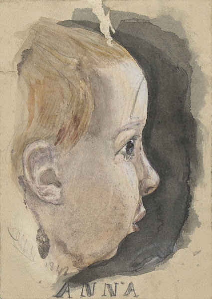 Portret van Anna Allebé 1846