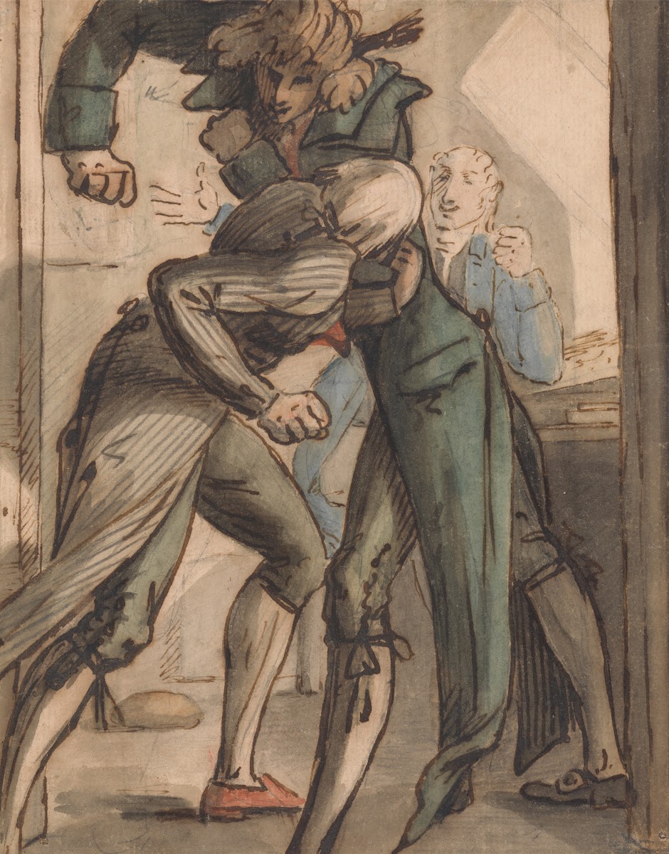 Shepheard Field and Haughton fighting