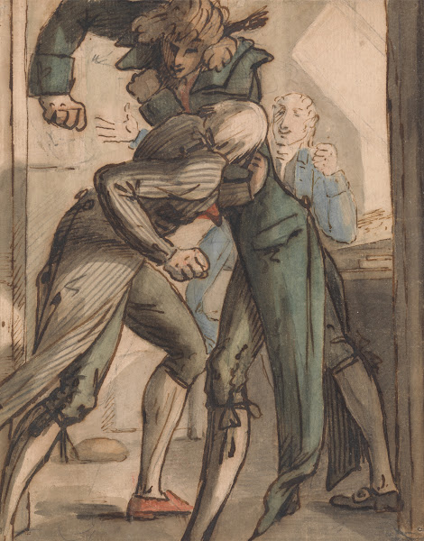 Shepheard Field and Haughton fighting