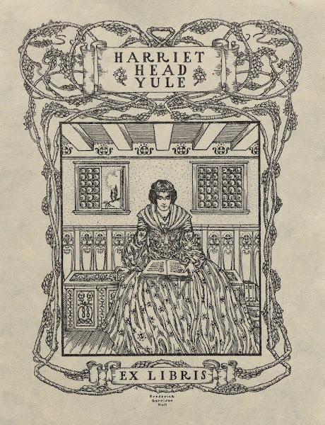 Harriet Head Yule Ex Libris inscribed